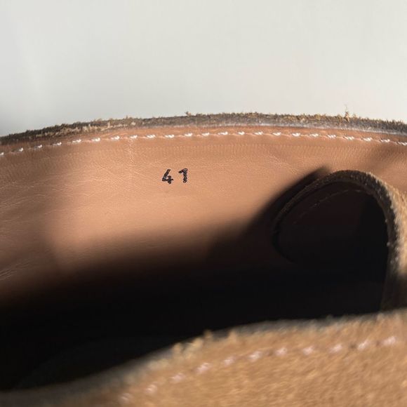 Tod’s Gommino Tan leather combat boots - Picture 5 of 7